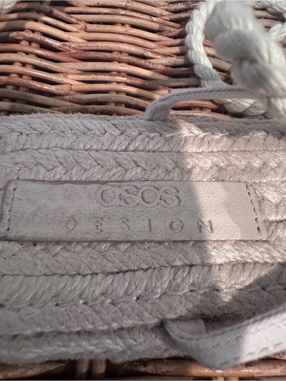 ASOS Bohemian Beige Espadrille Sandal with Ankle Rope Trim Tie Size 9 - Picture 4 of 7